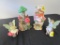 Lot of Fairy Toad Whimsical Decorations