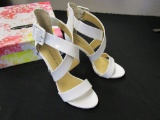 NEW White Heeled Sandals by Chinese Laundry 7.5
