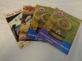 Lot of 4 VTG MLB Official Year Books