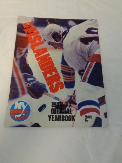 1976-1977 New York Islanders Year Book