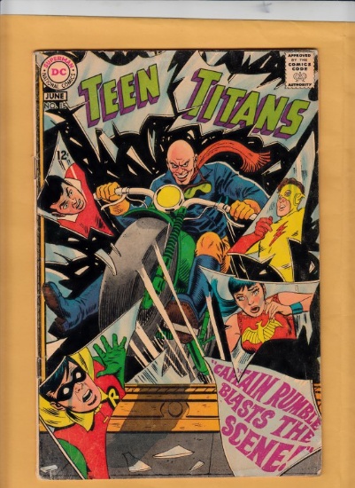 TEEN TITANS #15 1968 DC Comics SILVER AGE