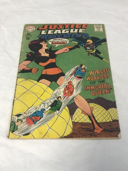 JUSTICE LEAGUE OF AMERICA #60 1968 EARLY BATGIRL