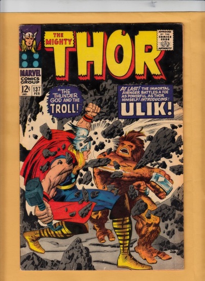 The Might Thor #137 Comic 1st Ulik the Troll