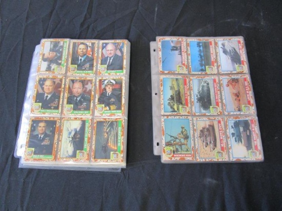 Lot of Desert Storm 2nd Series Collectors Cards