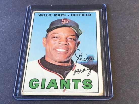 1967 Topps #200 Willie Mays Baseball Card