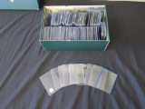 Lot of Empty Clear Plastic Card Cases
