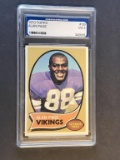 1970 Topps #59 Alan Page Rookie Card Graded VG 3
