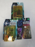 3, Early 2000's Star Wars Action Figures Liea