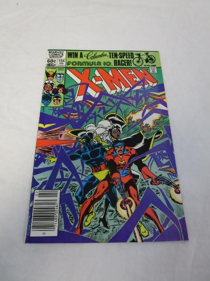 Marvel The UNCANNY X-MEN COMIC BOOK #154 1981