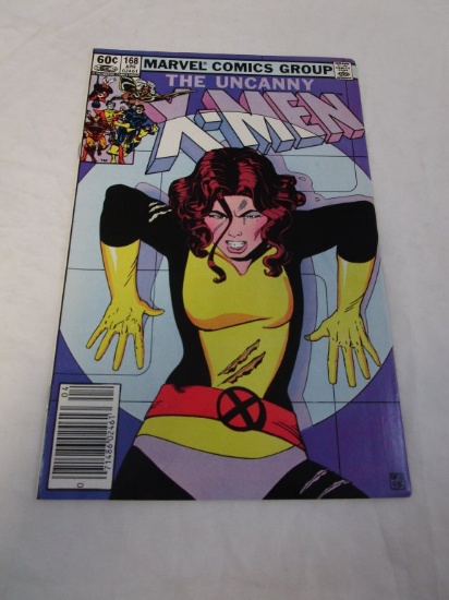 Marvel The UNCANNY X-MEN COMIC BOOK #168 1983