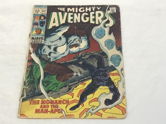 The Avengers #62 Marvel Comics 1969