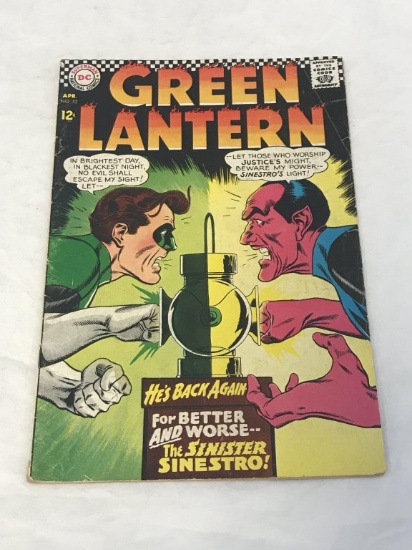 GREEN LANTERN #52 DC Comics 1967