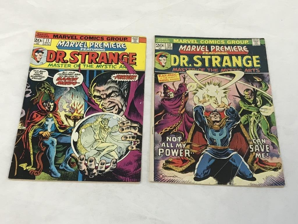 Marvel Premiere #11 & #13 DR STRANGE Comics