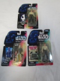 3, Late 90's Star Wars Han Solo Action Figures