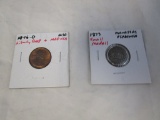 Lot of 2 Vintage Coin/Medals