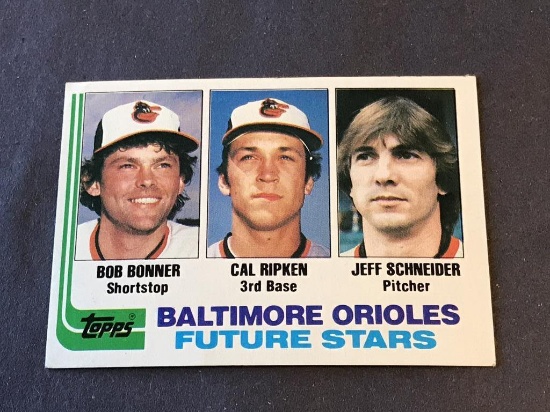 1982 Topps #21 Cal Ripken Jr Rookie Card