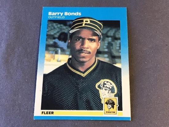 1987 Fleer #604 Barry Bonds Baseball Card