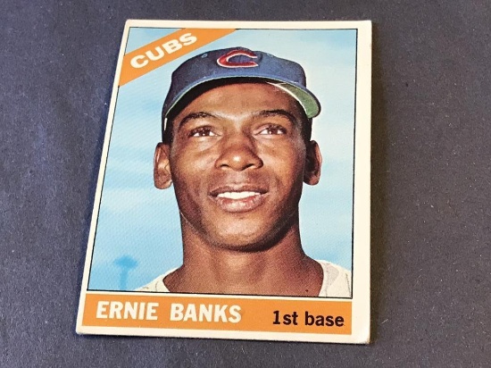 1966 Topps #110 Ernie Banks Baseball Card