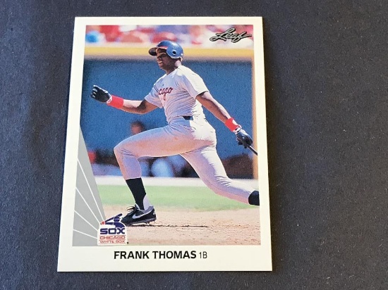 1990 Leaf #300 Frank Thomas Rookie Card