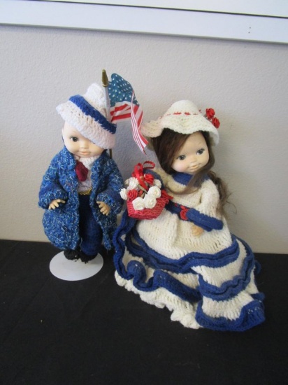 Lot of 2 American Dolls