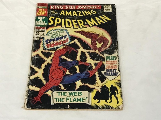 AMAZING SPIDER-MAN King Size Annual #4 1967 Marvel