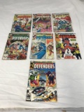 Lot of 7 DEFENDERS Marvel Comics 1979-1982