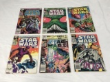 Lot of 6 Vintage STAR WARS Marvel Comics.