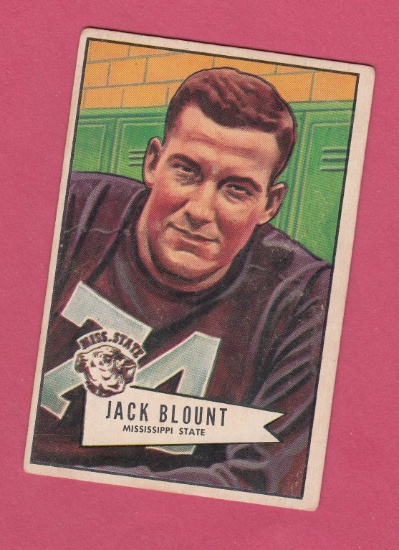 1952 Bowman Large #80 John Carr Blount Rookie
