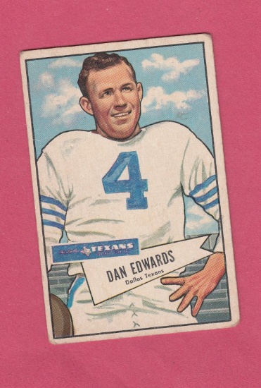 1952 Bowman Large #77 Dan Edwards