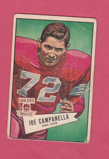 1952 Bowman Large #74 Joe Campanella Rookie