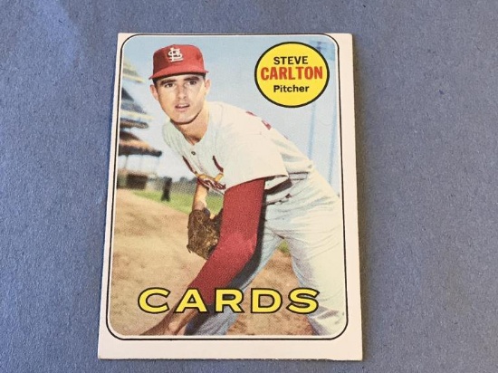 1969 Topps #255 Steve Carlton St Louis Cardinals