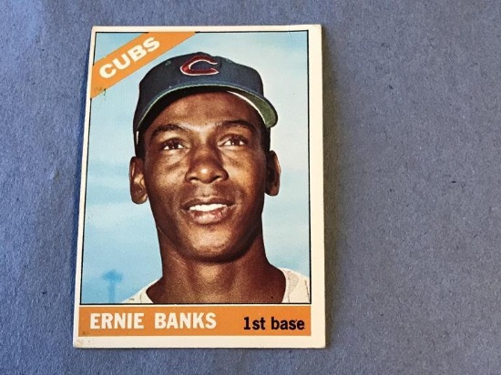 1966 Topps Set Break #110 Ernie Banks HOF