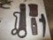 Lot of 5 Vintage Tools-wrench, axe head and more