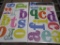 Lot of (2) Packs of 15 Die-Cut Shapes