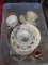 Box lot of Tea Cups and Suacers