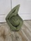 Large Zimbabwe Green Abstract Stone Art