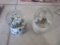 Lot of 2 Snow Globes