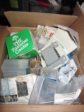 Box Lot of Electrician hardware with Covers