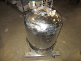 STAINLESS STEEL PRESSURE TANK WITH WHEEL CART