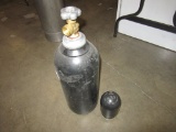 oxygen tank with valve and cover