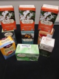 9 pack of Organic flavored herbal teas