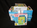 Lot of 10 Fisher-Price Wood Puzzles NEW