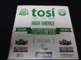 12 pack of Tosi Blueberry Almond Super Bites