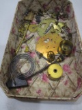 Box Lot of Clock Parts