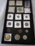 Tray lot of 22 Assorted Coins