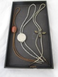 Lot of 3 Vintage Bolo Ties