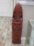 South American Wooden Religious Totem