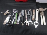 Lot of 12 Vintage Can and Bottle Openers