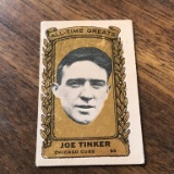 1963 BAZOOKA ALL TIME GREATS #1 JOE TINKER SILVER