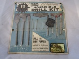 11 piece Globemaster household drill kit.